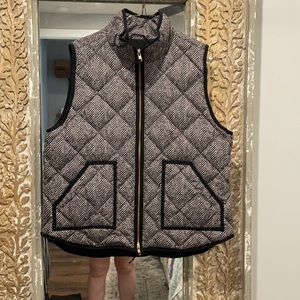 JCrew zip up vest